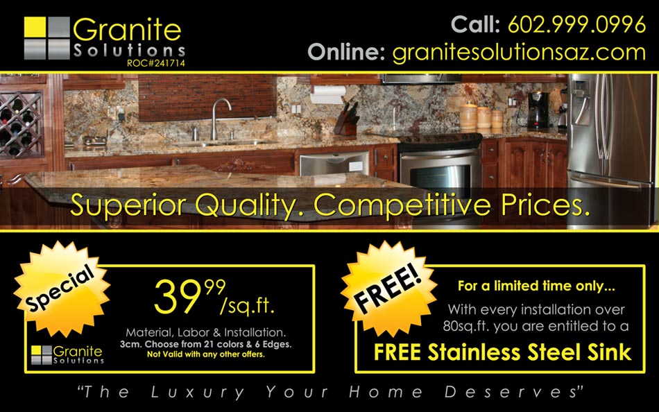 Granite Countertop Special Deal Phoenix